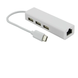 USB Wired Card Card Converter Внешний USB Turning RJ45 Ethernet Interface Transposition Head+3.0 Septor Hub