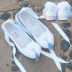 Phong cách cổ xưa cải tiến giày Hanfu nữ trăm trang phục phù hợp với học sinh Giày vải trắng đế mềm gắn với cos cổ điển giày thể thao nữ Plimsolls