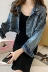 Mùa thu phong cách mới Hồng Kông hương vị retro denim jacket nữ ngắn đoạn lỏng bf lười gió áo khoác ulzzang áo thủy triều