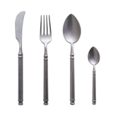 Snowflake Ash Retro Ins Concept Design Западная нержавеющая сталь, стейк, нож вилка ложка десерта Spoon Spoon Spoon Spoon