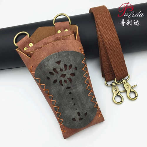 Горячий новый стиль ретро -ножницы для ножницы для волос салон Стрижка Стрижка для волос Стилист Стрилист Стрижка Сумка для толчка наплечника Сумка для плеча