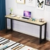 Bàn tròn máy tính nhà bàn bàn bằng tường hẹp bàn học bàn phòng ngủ bàn hình chữ nhật tùy chỉnh - Bàn Bàn