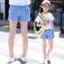 Quần short bé gái mùa hè 2019 mới quần jeans cotton trẻ em nước ngoài mặc quần bé gái bé gái lớn - Quần quan ao tre em Quần