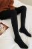 Cộng với quần lửng nhung đen dày nữ mùa đông phiên bản Hàn Quốc của đôi chân ấm hoang dã