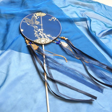 Декоративный веер Длинной ручкой вентилятор закончил