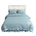 Khăn trải giường bằng vải cotton màu đỏ của Hàn Quốc. - Bộ đồ giường bốn mảnh Bộ đồ giường bốn mảnh
