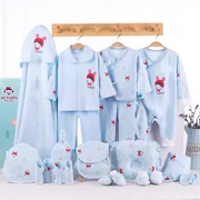Bộ quà tặng sơ sinh cho bé quần áo cotton mùa xuân và mùa thu 0-3 tháng 6 Đồ sơ sinh cho bé sơ sinh - Bộ quà tặng em bé