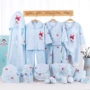 Bộ quà tặng sơ sinh cho bé quần áo cotton mùa xuân và mùa thu 0-3 tháng 6 Đồ sơ sinh cho bé sơ sinh - Bộ quà tặng em bé đồ chơi cho bé 3 tháng