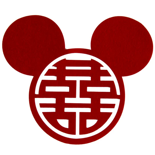 Микки не -слоянный бархатный свадебный комната декоративная свадебная схема.