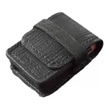 Зажигалка ручной работы, чехол, черная сумка для техники, делается под заказ, из натуральной кожи, простой и элегантный дизайн