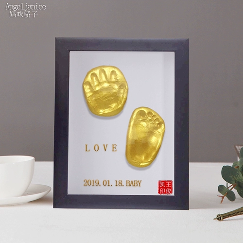 Детские отпечатки рук и ног, чернильная подушечка, детский сувенир, отпечаток рук, подарок на день рождения