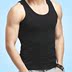 Áo vest nam cotton thể thao thể thao đi bộ đường dài chạm đáy áo mùa hè bó sát hoa nam - Áo vest cotton áo ghi lê nam Áo vest cotton