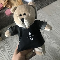 Starbucks starbucks泰国星巴克2017臻选门市reserve中小熊钥匙扣标全包快递