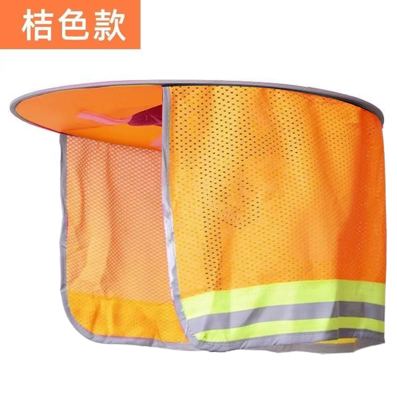 mũ bảo hộ sseda Ngôi sao Thượng Hải đặt trên mũ cứng công trường xây dựng che nắng che nắng mũ chống nắng mùa hè thoáng khí tấm gấp mái hiên che mũ bảo hộ công nhân mũ kỹ sư 
