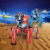 Star Warrior điện điều khiển từ xa robot thông minh cha mẹ và con trận chiến tất cả các địa hình vũ khí đôi sáu-chân spider đồ chơi
