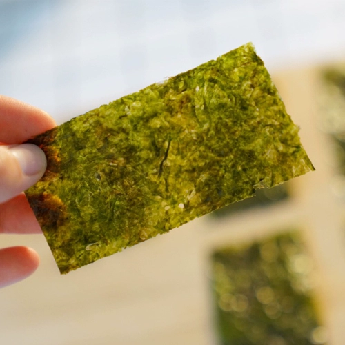 Южная Корея импортировал Bebecook Baby Healthy без соли, не добавляя закуски морских водорослей, оригинальная единая упаковка морских водорослей