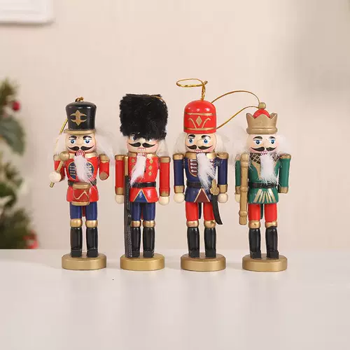 Деревянная подвеска, креативный комплект, кукла, новая коллекция, 12см, 4 предмета