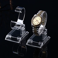 Пластиковые часы, акриловый стенд, пластиковый белый браслет, легкий роскошный стиль