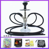 Арабский водный дым Полный комплект бара сигаретной трубки боевой стеклянный чайник KTV Специальный роскошный высокий высокий сигаретный горшок с сигаретом