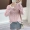 Áo mùa thu mới 2018 áo thun rộng rãi áo len học sinh phiên bản Hàn Quốc của gió lười đại học là phụ nữ cổ chữ V mỏng áo len nữ