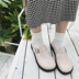 Đầu lớn giày búp bê nữ dày dưới retro giày nhỏ 2018 Harajuku Cao Đẳng phong cách văn học giày đơn mềm chị thấp để giúp giày thủy triều Giày cắt thấp