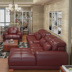 sofa da kết hợp phòng khách da bò dày căn hộ nhỏ tối giản đồ nội thất giản dị phong cách hiện đại - Ghế sô pha ghế sofa băng dài Ghế sô pha