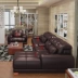 sofa da kết hợp phòng khách da bò dày căn hộ nhỏ tối giản đồ nội thất giản dị phong cách hiện đại - Ghế sô pha
