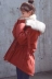 Cotton nữ 2018 phiên bản Hàn Quốc mới của áo khoác rộng bf mùa đông nữ eo bông độn xuống áo cotton ngắn nữ - Bông