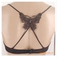 Hot Hot Flash Diamond Diamond Thời trang Pansy Shoulder Shoulder Back Cross underwear with Diamond Back Cross Shoulder Shoulder dây áo lót đẹp Vai tráng