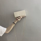 Маленькая небольшая сумка, модная цепь, сумка на одно плечо, коллекция 2023