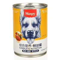 Wanpy17 Версия консервированной 375 г золотистого ретривер Corgi Dog Reward закуски в собаках с собаками летает закуски мокрой еды.