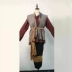 Trang phục cổ xưa Hanfu nhà Tống Biểu diễn nhóm nhân dân và nông dân Bông và vải lanh Thô Jiaofu Trang phục biểu diễn ăn xin