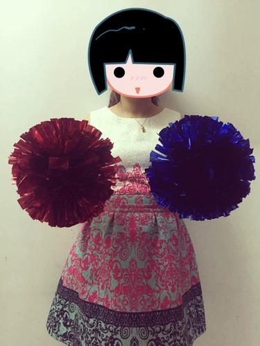 Большой La La Flower Ball Team Team Shock Flower Plaza Dance Hand Health Beauty Dance Prop