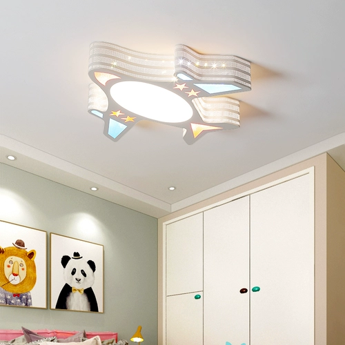 Креативный светодиодный потолочный светильник для мальчиков и девочек для детской комнаты, мультяшный комнатный светильник