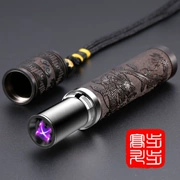 Arc nhẹ hơn sạc cá tính sáng tạo của nam giới laser điện tử để gửi bạn trai windproof thổi một retro lửa gấp