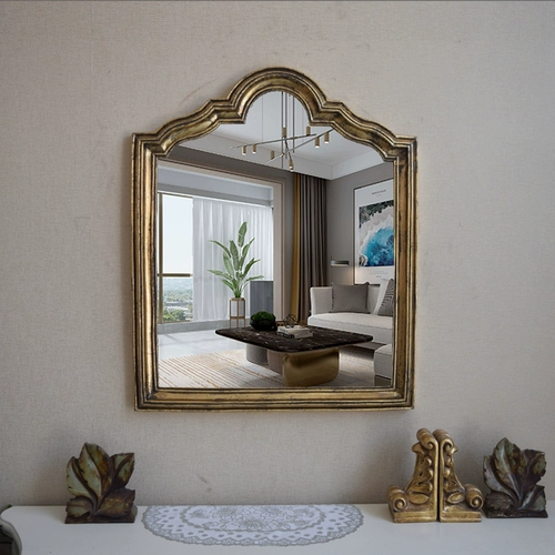 Ретро настольный туалетный столик для умывания, зеркало, в американском стиле