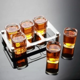Креативный стеклянный бокал, маленькая стопка, винный набор, 12 шт