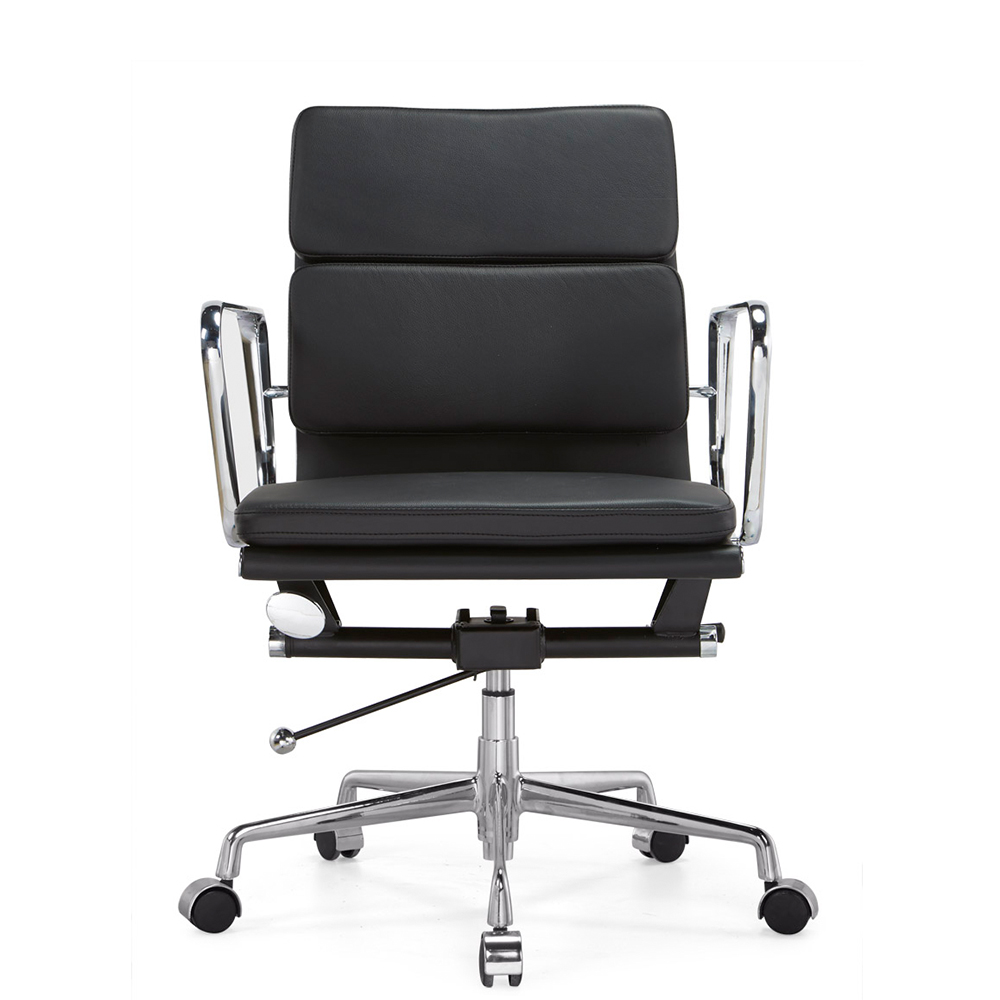 Black contact surface cowhide (aluminum alloy bright feet)