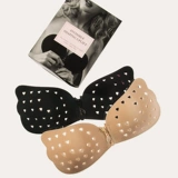 Невидимое поддерживающее поролоновое дышащее нижнее белье, комфортные поддерживающие наклейки на соски с молнией, свадебное платье