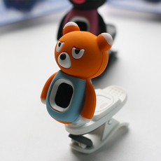 Тюнер 彩虹人 尤克里里 吉他调音器可爱乌克丽丽 ukullele调音器 兔