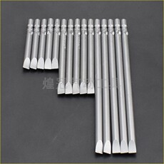 Сверло s2材质800一字电批头4mm柄强磁性电动螺丝刀头起子头40/60/100mm OTHER