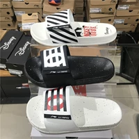 Li Ning 2019 xu hướng phong cách mới mùa hè Dép Velcro Mickey Nam và nữ dép thông thường AGAP001 004 - Dép thể thao cửa hàng crocs chính hãng