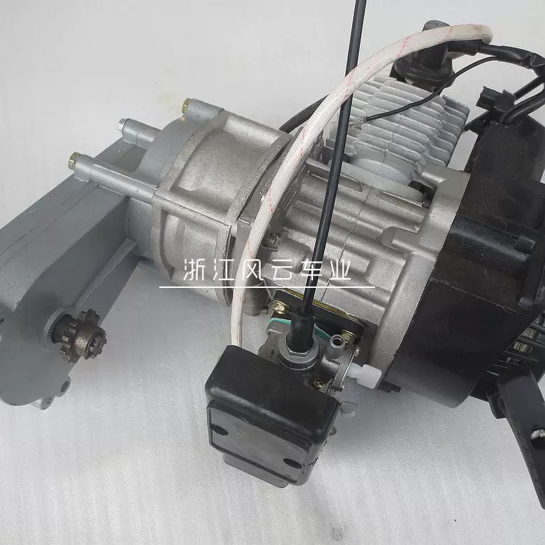 Electric start mini off-road motorcycle engine modified bicycle 49CC two-stroke gasoline engine with carburetor