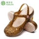 Veblen 2020 mùa hè mới dép giản dị phụ nữ thạch giày, nặng có đáy giày lỗ giày dép Baotou