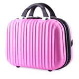 Маленький косметический портативный ящик для хранения для путешествий, сумка, барсетка, коробка, вместительный и большой чемодан, 14 дюймов