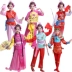 Trang phục trẻ em Peking Opera trang phục múa Xiaohongniang Xiaohua Dan Qiaohuadan drama hiệu suất quần áo drama trang phục