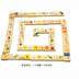 100 hai mặt gỗ domino khối bé con bé giáo dục sớm đồ chơi giáo dục biết chữ cậu bé cô gái Khối xây dựng