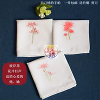 Một gói thêu thêu DIY thêu khăn tay kit cho người mới bắt đầu áp dụng với các công cụ Mandala Bianhua tranh thêu xuân hạ thu đông