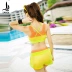 Phiên bản Hàn Quốc của các cô gái mặc bikini thể thao chia tách áo tắm XL size boyshort nữ đồ bơi màu thủy triều - Bikinis Bikinis
