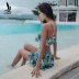Đồ bơi nữ mới của Sanqi 2018 Váy bikini kiểu dáng gợi cảm, ngực nhỏ dễ thương khoe áo tắm spa lớn - Bikinis